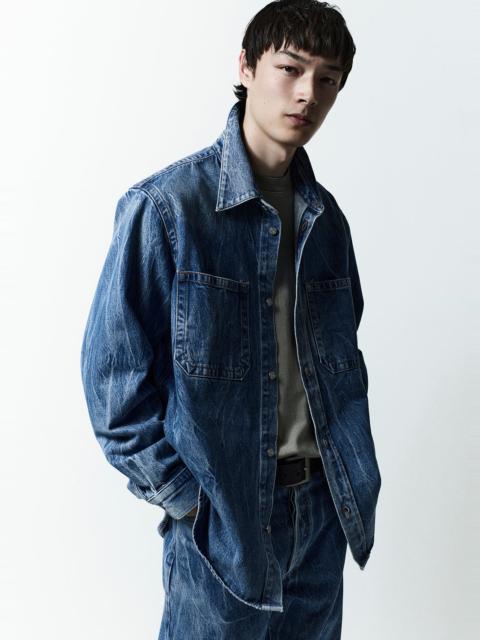 AGOLDE CRAVEN SHIRT IN TWIST