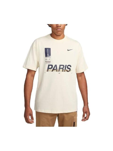 Nike Nike Paris Saint-Germain Max90 T-shirt 'Coconut White' FQ1546-113