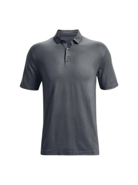 Under Armour Under Armour Luxe Polo Shirts 'Grey' 1370150-012