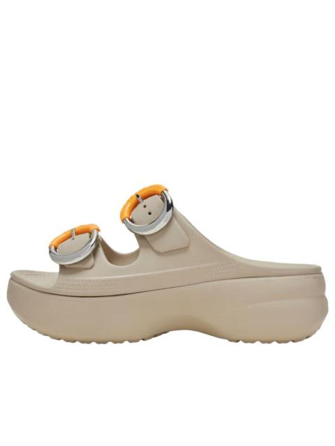 crocs (WMNS) Crocs Saturday Platform Dipped Buckle Sandal 'Dulce' 213246-2NM