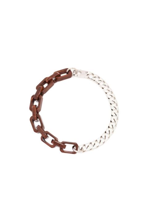 Plan C flat-chain necklace