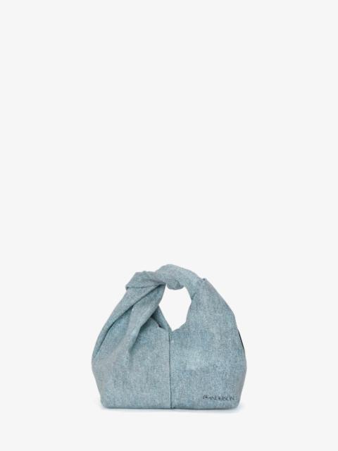 JW Anderson MINI TWISTER HOBO - LEATHER MINI BAG