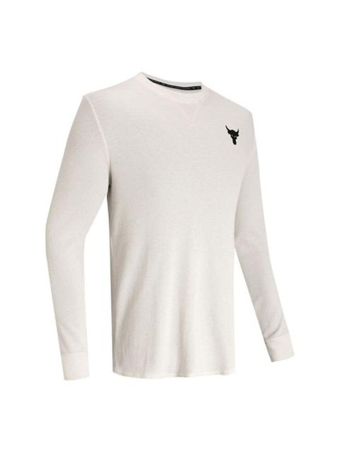 Under Armour Under Armour Crew-neck Long Sleeve Pullover Men's White 1358757-110