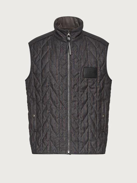 FERRAGAMO QUILTED GILET