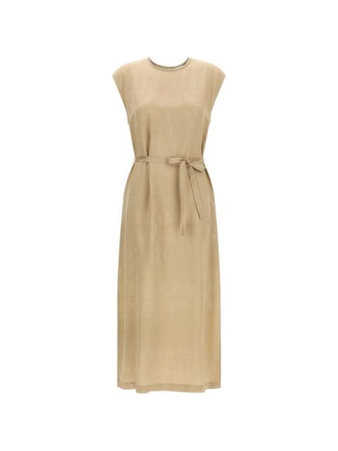 PESERICO sleeveless midi dress