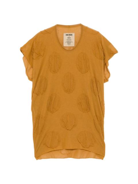 UMA WANG patterned short-sleeve top