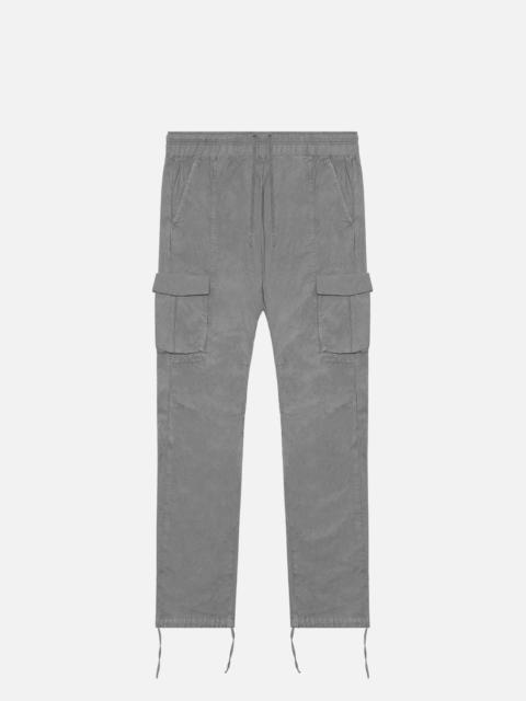 BACK SATEEN CARGO PANTS