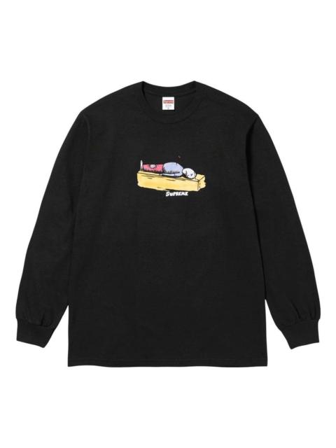 Supreme FW23 Week7 Neil Blender Arrow Long Sleeve T-shirt 'Black' SUP-FW23-139