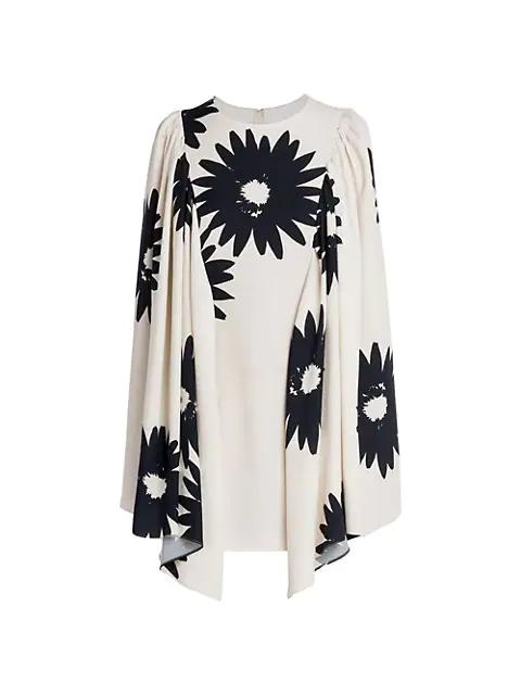Stella McCartney floral print bell sleeves 드레스
