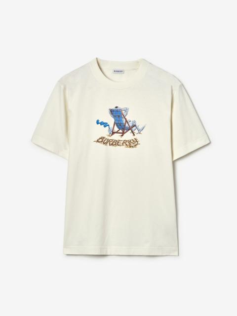 Burberry Beach Knight Cotton T-shirt