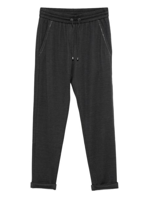 Brunello Cucinelli drawstring track pants