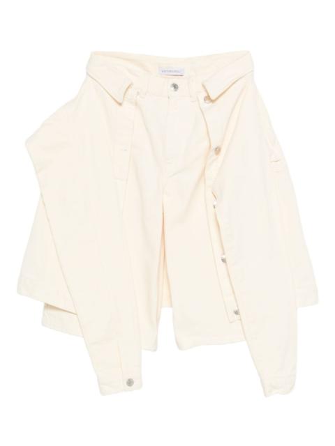 VIKTOR & ROLF drape-detail shorts