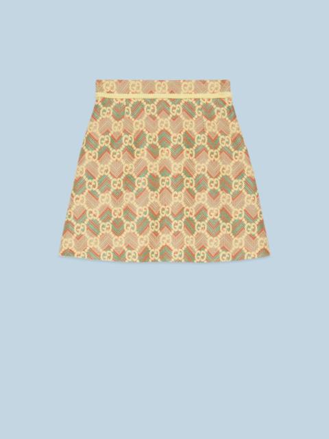 GUCCI GG tweed skirt