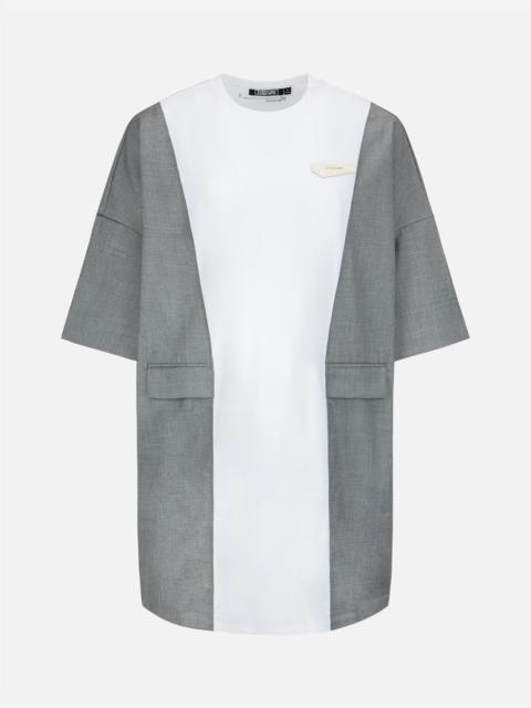 EVISU Fabric Blocking Panelled Dress