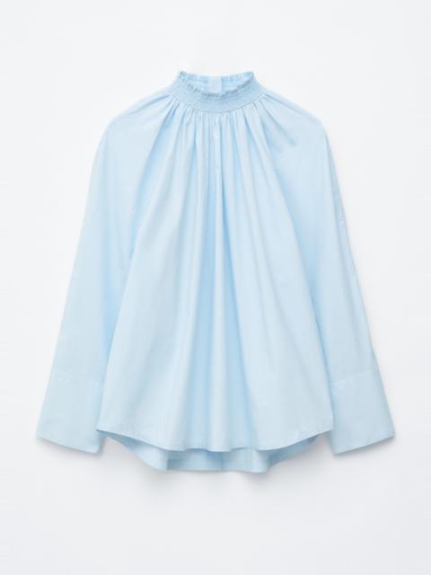 & Other Stories Gathered Stand-Collar Blouse