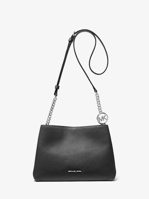MICHAEL KORS Christina Small Pebbled Leather Crossbody Bag