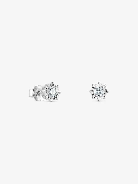 TOUS 18K white gold TOUS Les Classiques Earrings with Diamonds. 0,21ct.