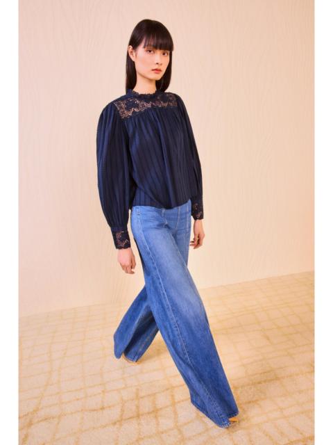 ULLA JOHNSON Cornelia Long Sleeve Blouse