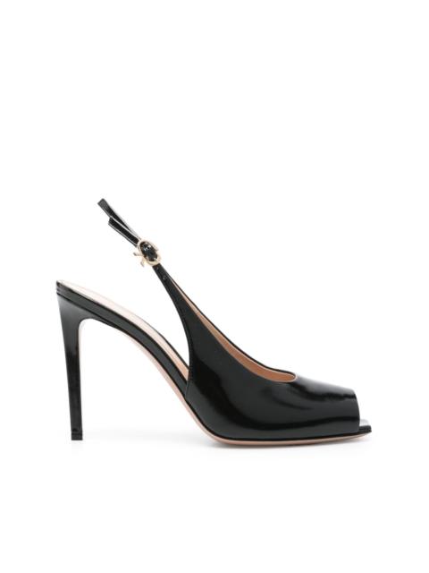 105mm leather sandals