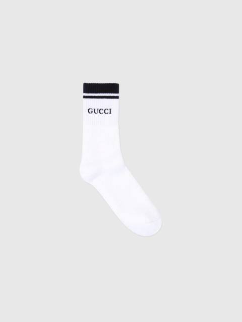 Cotton Gucci socks