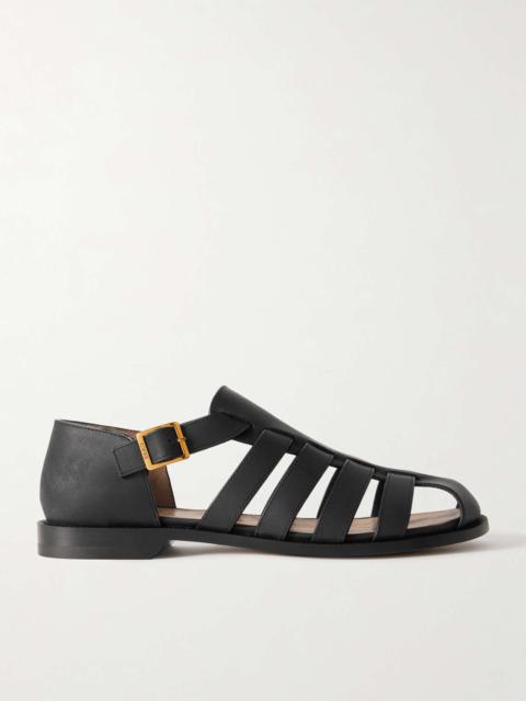 Loewe Campo cutout leather sandals