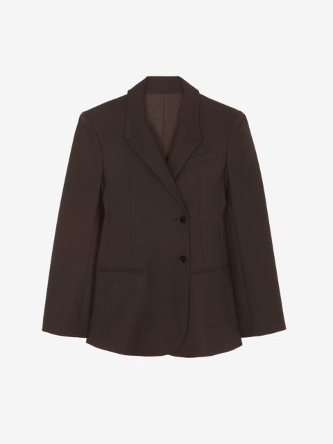 The Frankie Shop Morrison Crossover Blazer - Brown