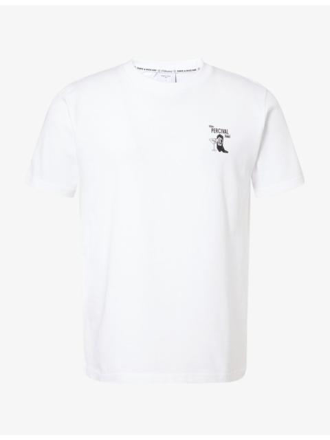 PERCIVAL Karaoke Graphic-Print Cotton T-Shirt