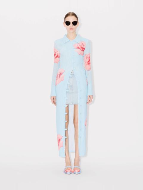 KENZO 'KENZO Rose' elevated woven cardigan