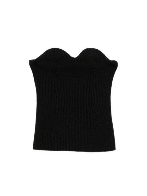 Jil Sander Ribbed Knit Top