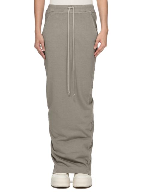 Rick Owens DRKSHDW PULL ON PILLAR SKIRT