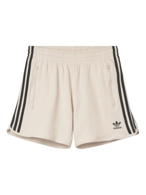 adidas (WMNS) adidas Waffle Shorts Asia Sizing 'Wonder White' JV9267