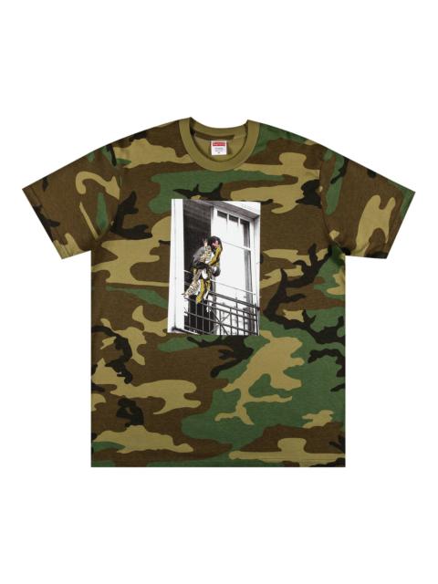 Supreme x ANTIHERO Balcony Tee 'Woodland Camo'