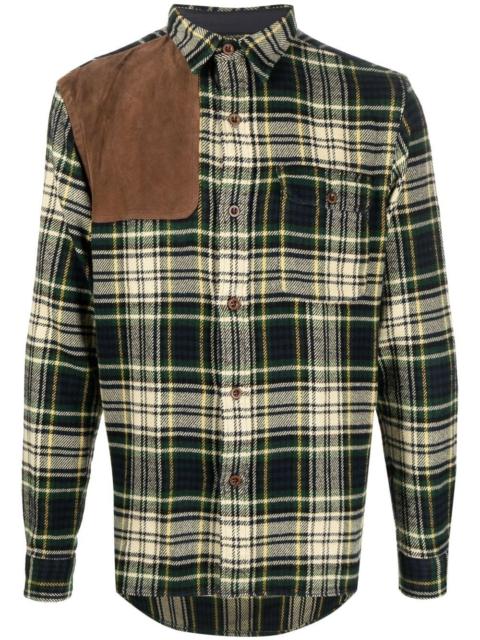 RRL by Ralph Lauren checked long-sleeved shirt