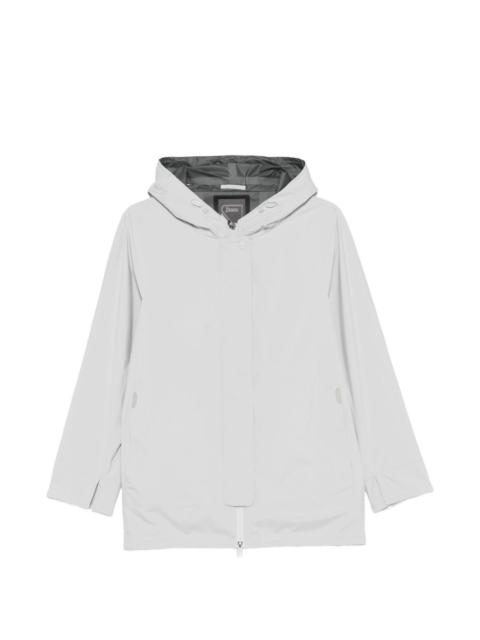 Herno zip-up hooded coat