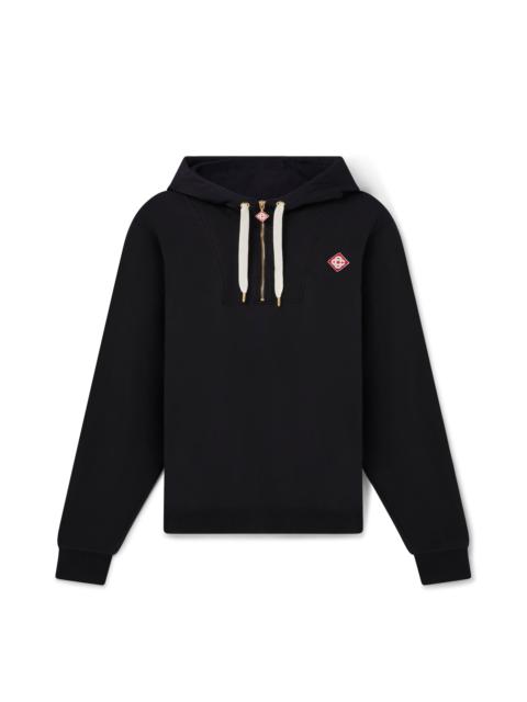 CASABLANCA Half Zip Hooded Sweatshirt