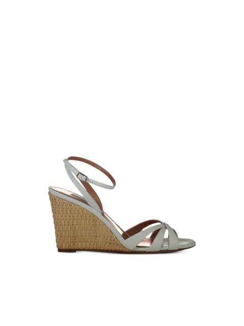 AQUAZZURA woven tati sandals