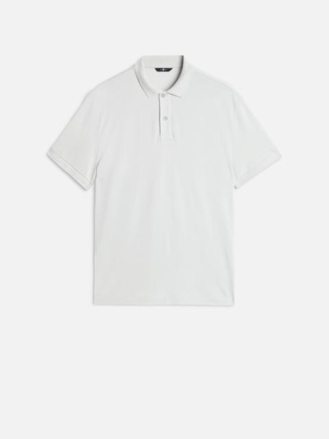 7 For All Mankind SHORT SLEEVE POLO in Lyocell