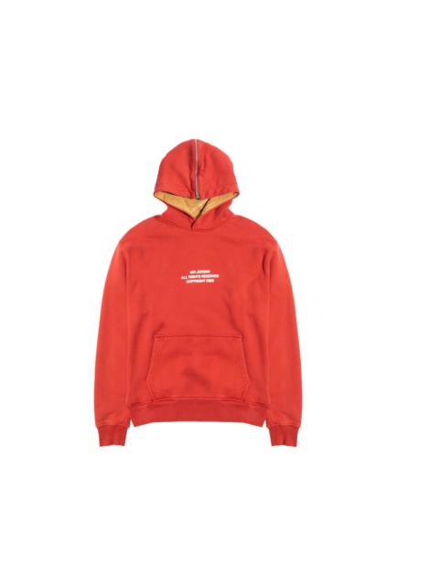 Jordan Jordan Flight Heritage Fleece Hoodie Red Clay