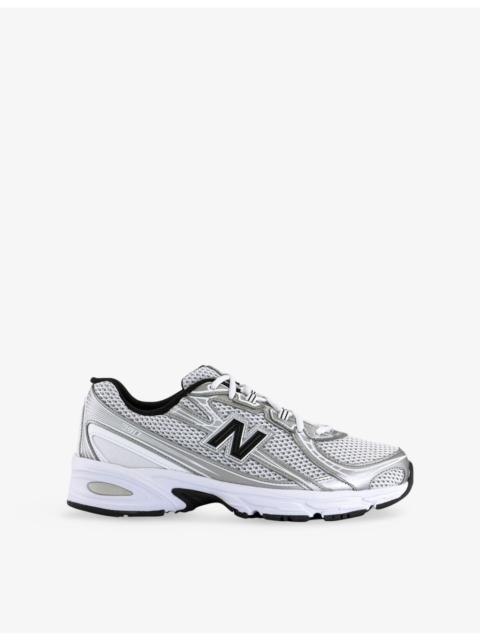 New Balance 740 V2 Branded Mesh Low-Top Trainers