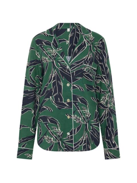 THE UPSIDE floral-print collared shirt