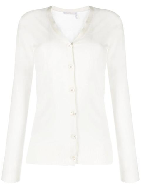 Chloé wool-knit buttoned cardigan