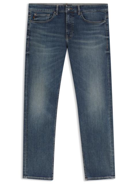 BOSS SLIM-FIT JEANS IN STRETCH COTTON BLEND