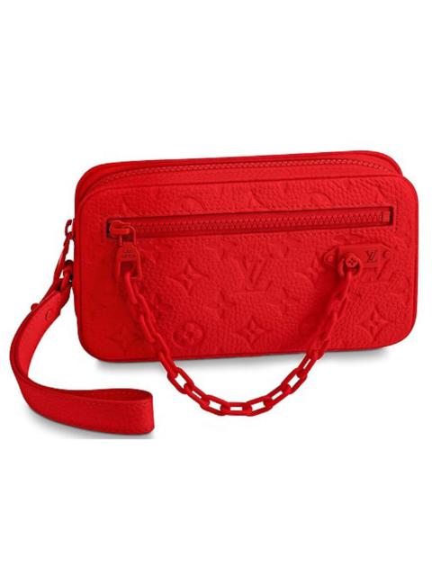 Louis Vuitton Louis Vuitton Pochette Volga Monogram Rouge