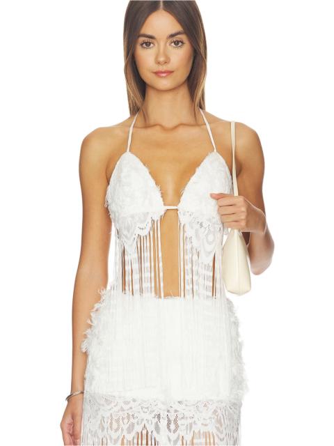 Kim Shui Fringe Top