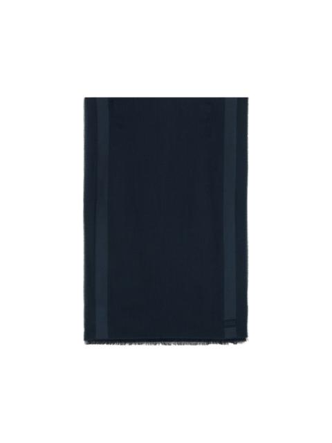BOSS lightweight jacquard scarf in a wool blend