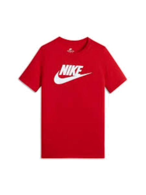 Nike Logo Printed Sportswear T-Shirt 'Red White' DX1986-657