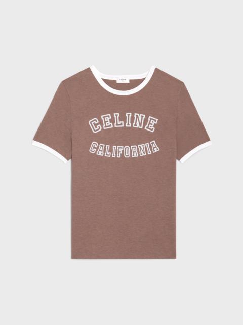 CELINE celine california 70's T-shirt in cotton jersey
