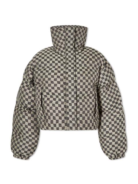 MISBHV MISBHV Signature Jacquard Canvas Monogram Puffer Jacket
