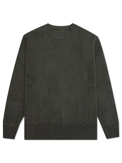 Givenchy Oversized Crewneck Sweater Military Green