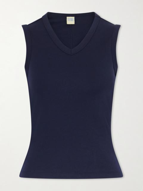 FLORE FLORE Jill Organic Cotton-jersey Tank